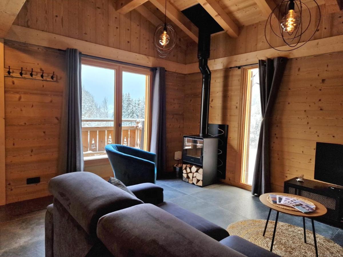 Chalet Cosy Et Moderne Vue Montagnes Seytroux Екстериор снимка